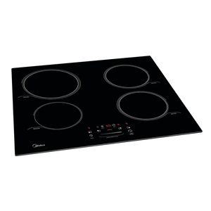 Cooktop Midea CYB40P2 Indução 4 Bocas Preto