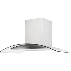 Coifa Midea RGB902 Parede C/ Vidro Curvo Inox 90 Cm