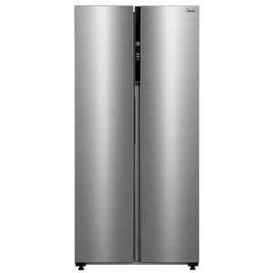 Refrigerador Midea MDRS598FGA042 Frost Free Side by Side 442 L Inox 220 V