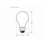 Lâmpada Taschibra A55 Halógena E27 42 W
