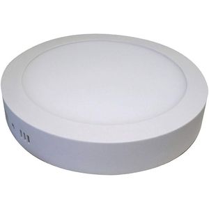 Painel Taschibra Lux Redondo Led Sobrepor 18 W 6500K 21,2 Cm