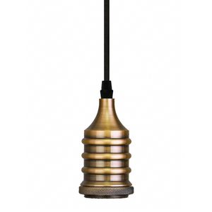 Pendente Taschibra Dot Metal Wave E27 Ouro