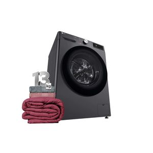 Lava e Seca LG CV5013BC4A Smart 13 Kg Titanium 220 V