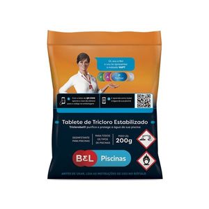 Tablete Bel de Tricloro Estabilizado 200 g