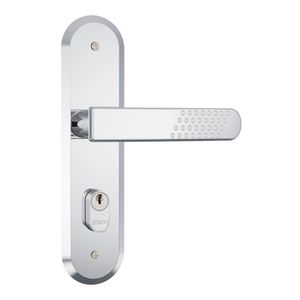 Fechadura Stam 1801/21 Gorje Com Espelho Externa Inox