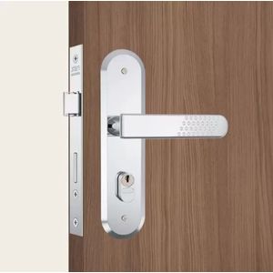 Fechadura Stam 1801/21 Gorje Com Espelho Externa Inox