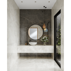 Porcelanato Incesa Olimpo White Polido Classe A - Retificado 90 x 90 Cm 2,40 m²