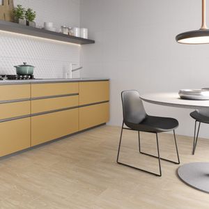 Porcelanato Incesa Tauari Beige Acetinado Classe A - Retificado 26 x 106 Cm 2 m²