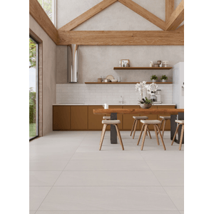 Porcelanato Eliane Khali Off White Acetinado Classe A - Retificado 60 x 120 Cm 1,44 m²