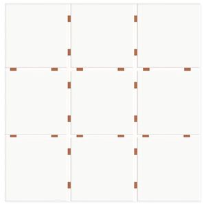 Revestimento Ceral Branco Telado Brilhante Classe A 30,7 x 30,7 Cm 2,07 m²