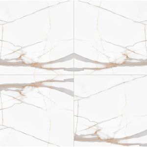 Porcelanato Incesa Calacata Venice Polido Classe A - Retificado 120 x 120 Cm 2,88 m²