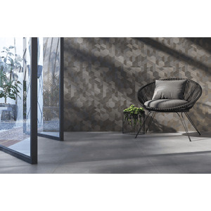 Porcelanato Eliane Munari Grafiti EXT Área Externa Classe A - Retificado 59 x 59 Cm 1,39 m²