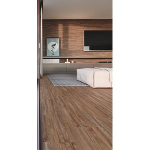 Porcelanato Incesa Álamo Rustic Acetinado Classe A - Retificado 26 x 106 Cm 2 m²