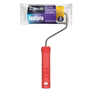 Rolo Atlas 110/9 Textura Fina Para Pintura 9 Cm