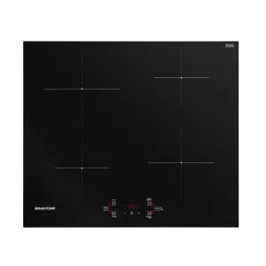 Cooktop Brastemp BDJ60BEBNA Indução 4 Bocas Preto 220 V
