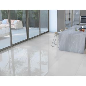 Porcelanato Eliane Munari Marfim Polido Classe A - Retificado 90 x 90 Cm 1,63 m²
