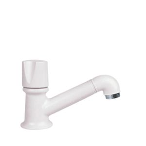 Torneira Viqua Foz 1110302 Mesa Bica Baixa Para Lavatório Com Arejador Branca