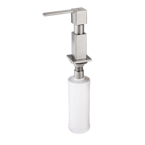 Dispensador Franke 13320 Quadrado Mesa P/ Sabonete/Detergente Inox Escovado 330 ml