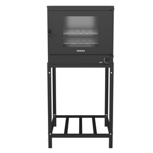 Forno Venax 9728 FI Gás C/ Base 109 L Preto
