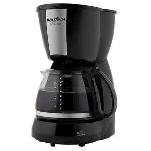 Cafeteira Britânia CP30 Inox 800 W 220 V 30 Cafezinhos Preta