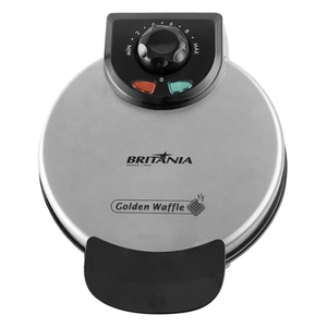 Máquina de Waffle Britânia Golden Waffle 220 V Inox