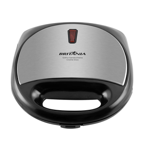 Sanduicheira e Grill Britânia Crome 750 W 220 V Inox