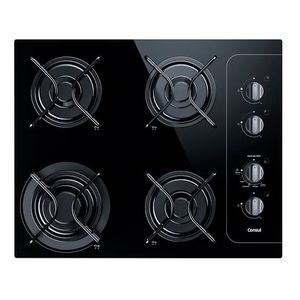 Cooktop Consul CD060AEUNA 4 Bocas Preto Bivolt