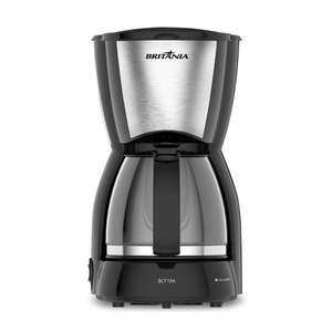 Cafeteira Britânia BCF19 Inox 550 W 220 V 18 Cafés Preta