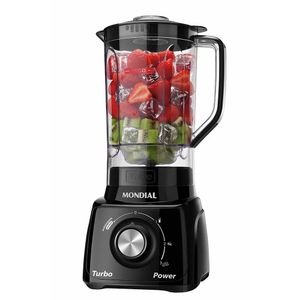 Liquidificador Mondial L-99-FB 3 Velocidades 550 W 220 V 1,6 L Preto