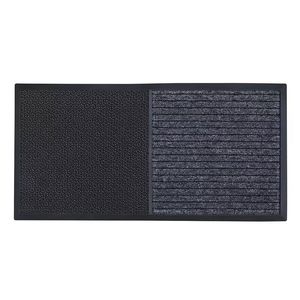 Tapete Kapazi Sanitizante 2 em 1 78 x 40 Cm Preto