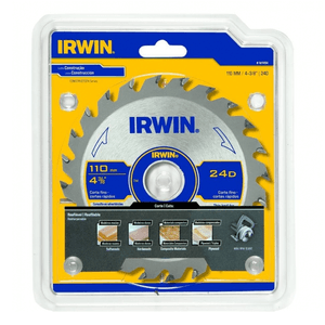 Disco Irwin IW14104 P/ Serra Circular 110 mm 1,1 mm 4.3/8' x 24D