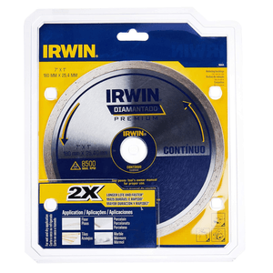 Disco Irwin IW8944 Diamantado Contínuo 180 mm