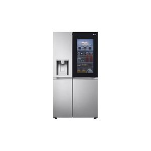 Refrigerador LG GC-X257CSH1 InstaView Inverter Frost Free Side by Side 598 L Aço Escovado 220 V