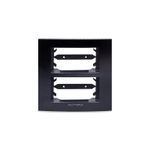 Placa Alumbra 85773 Inovapro Class 2 Módulos Separados P/ Móveis Grafite