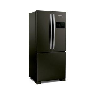 Refrigerador Brastemp BRO85AEBNA Frost Free French Door 554 L Black Inox 220 V