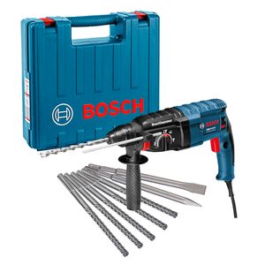 Martelete Bosch GBH 2-24 D SDS Plus Com Maleta e 7 Acessórios 820 W