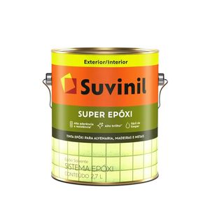 Tinta Suvinil Esmalte Super Epóxi Alto Brilho Branca 2,7 L