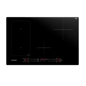 Cooktop Brastemp BDJ77BEBNA Indução 4 Bocas Preto 220 V