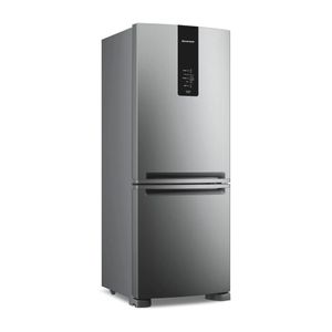 Refrigerador Brastemp BRE57FKBNA Frost Free Inverse 447 L Inox 220 V