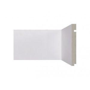 Rodapé Santa Luzia 496 RP 2,4 M Poliestireno 15 Cm Branco