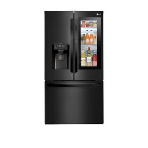Refrigerador LG GM-X288NQX2 InstaView Inverter Frost Free French Door C/ Door-in-Door 660 L Black Inox 220 V
