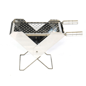 Churrasqueira Laurindo's L490 Dobrável Aço Inox