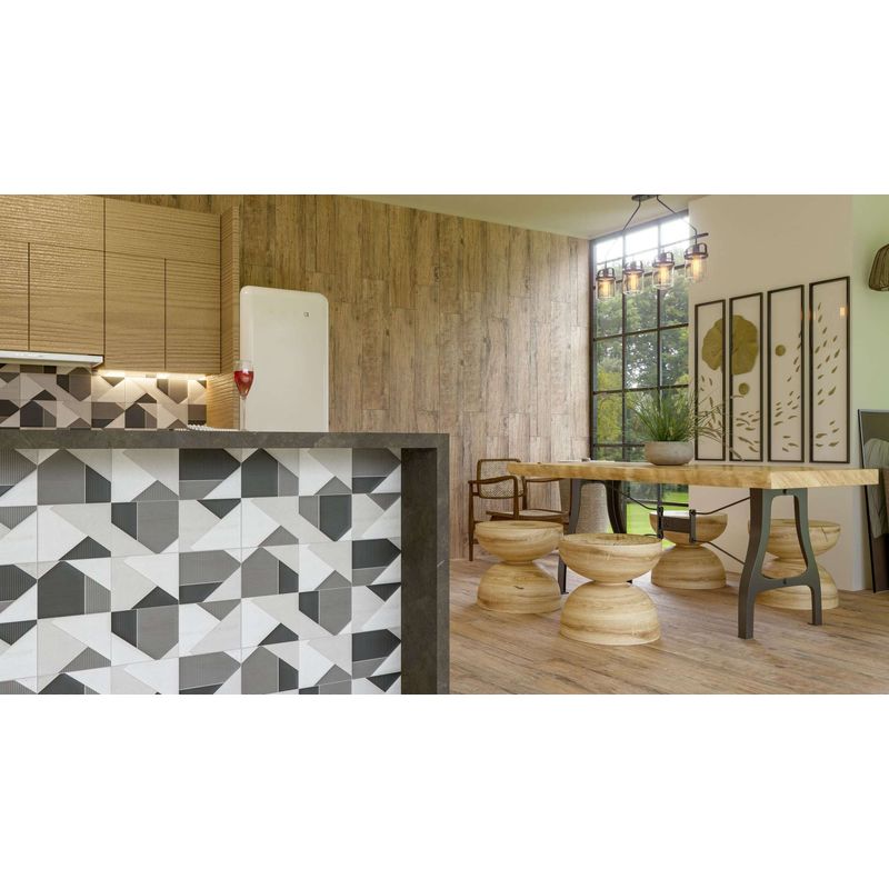 Piso Embramaco RT11008 Naturale Mate Supra Matte Classe A - Retificado 21 x 123 Cm 1,80 m²