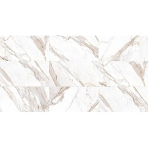 Porcelanato Embramaco P60541 Gran Calacata Premium Lux Polido Classe A - Retificado 62 x 121 Cm 2,26 m²
