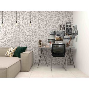 Revestimento Embramaco RT57951 Essence Satiny Gray Acetinado Classe A - Retificado 33 x 60 Cm 2,34 m²