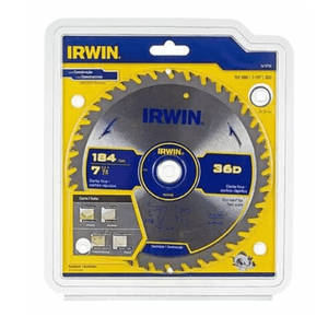 Disco Irwin IW14108 P/ Serra Circular 184 mm 1,4 mm 7.1/4' x 36D