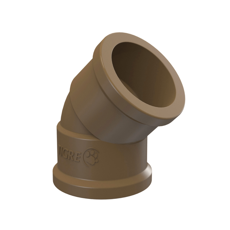 Joelho Tigre Soldável PVC 45° 20 mm