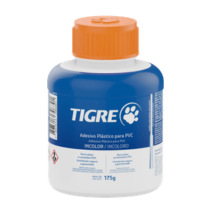 Adesivo Plástico Tigre P/ PVC Incolor 175 g