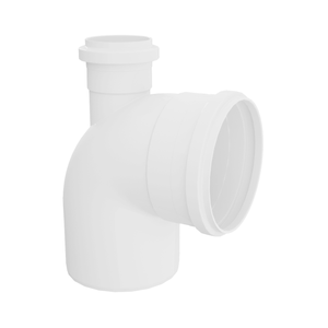 Joelho Tigre C/ Visita Esgoto PVC 100 x 50 mm