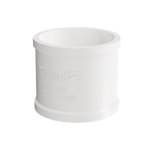 Luva Tigre Simples Esgoto PVC 40 mm